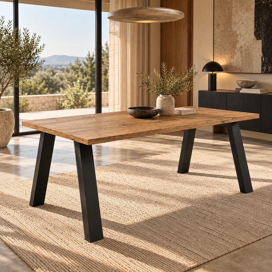 Table à manger TORINO 185 × 67 cm – Chêne Lancelot – studio nuveria