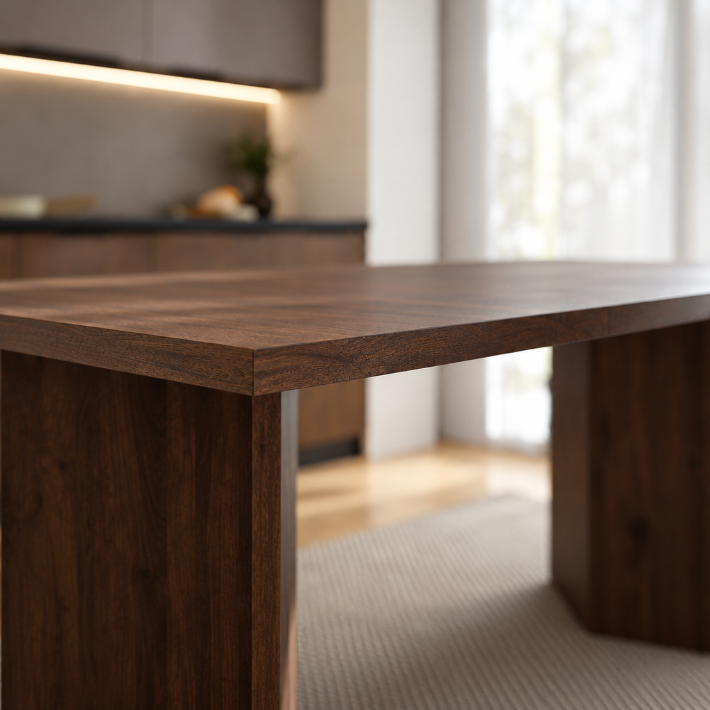 Table extensible TREVI 100 à 188 cm – Noyer – studio nuveria