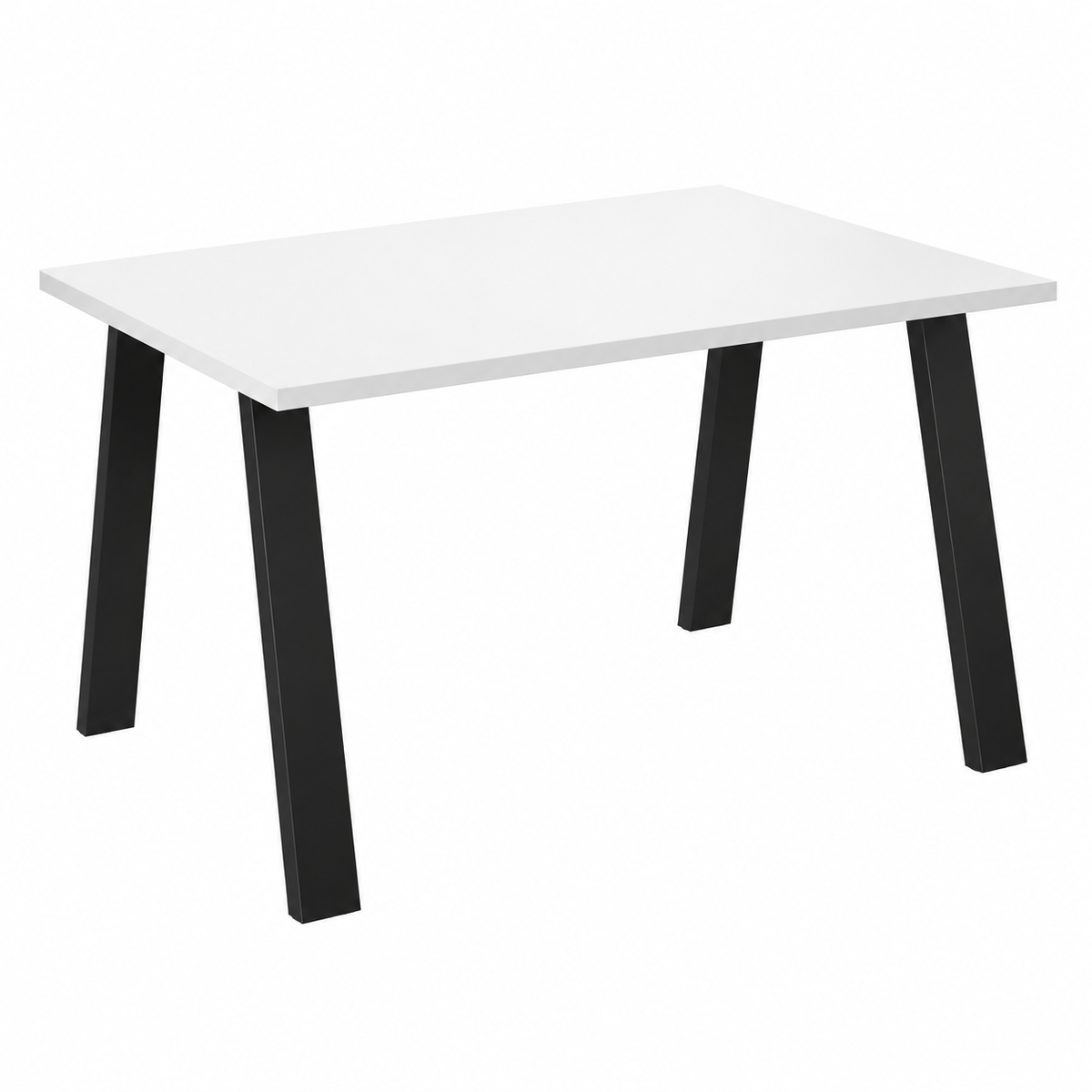Table à manger TORINO 138 × 90 cm – Blanc – studio nuveria