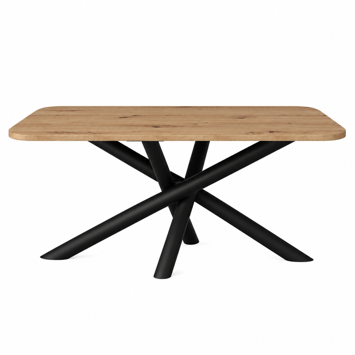Table à manger AMALFI 185 × 90 cm – Chêne artisan – studio nuveria