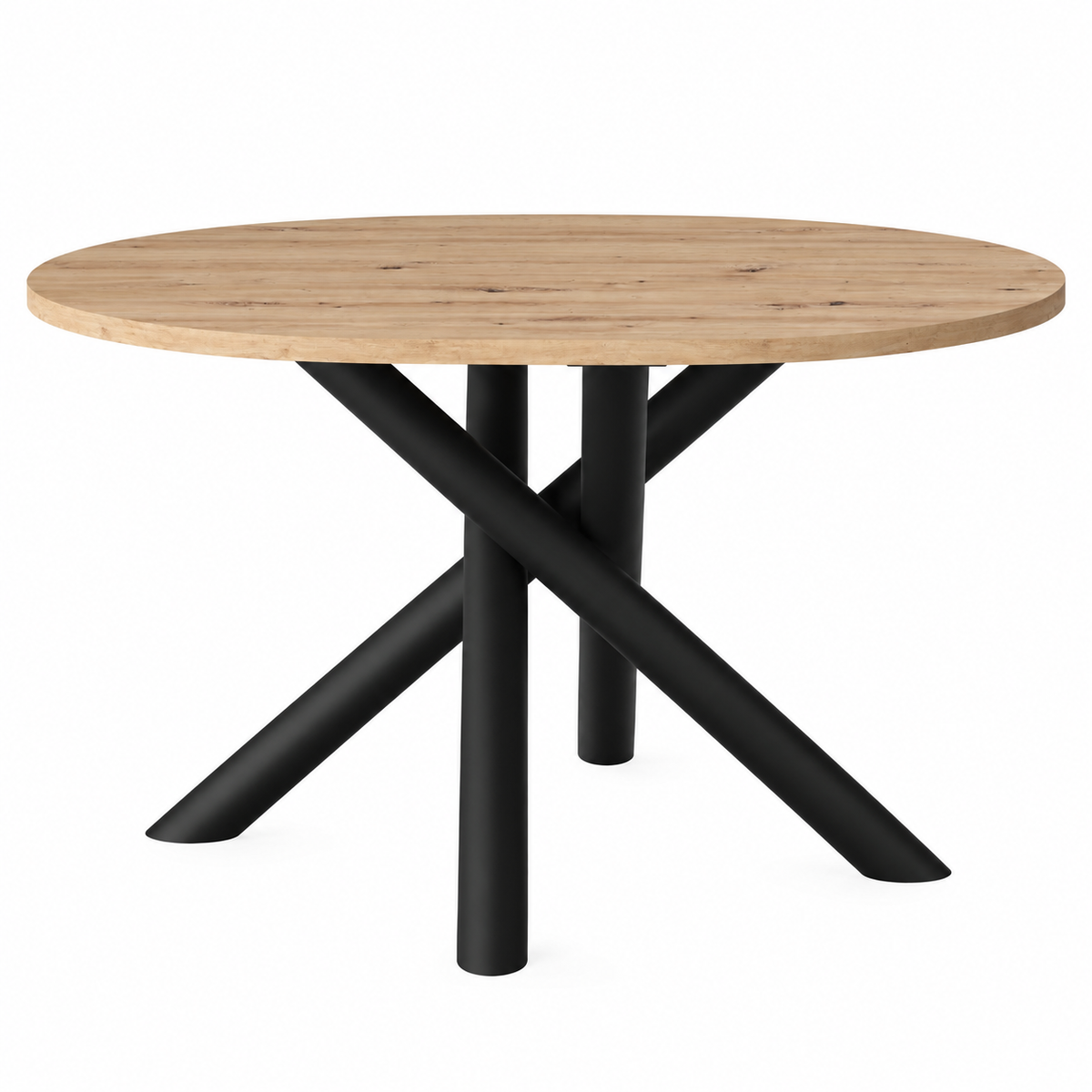 Table ovale AMALFI 138 × 100 cm – Chêne artisan – studio nuveria