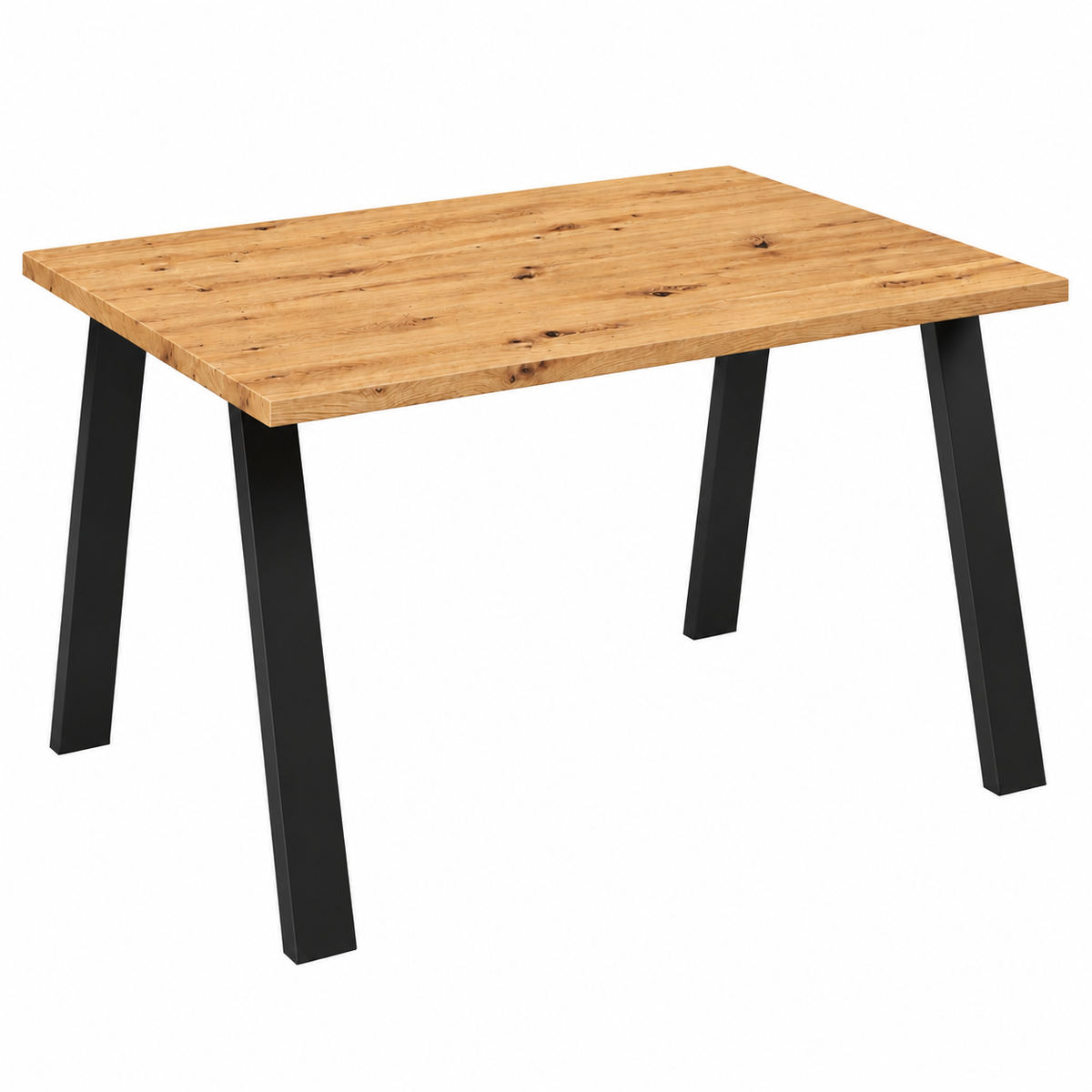 Table à manger TORINO 138 × 90 cm – Chêne artisan – studio nuveria