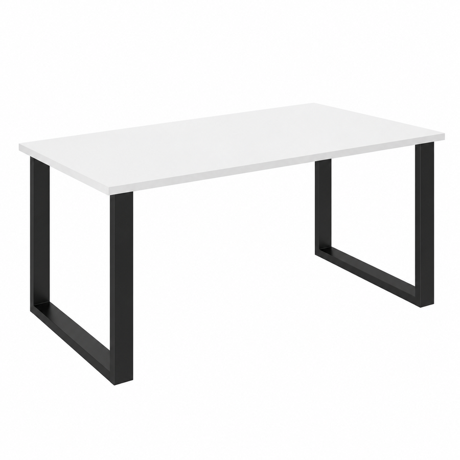 Table à manger MONZA 185 × 90 cm – Blanc – studio nuveria