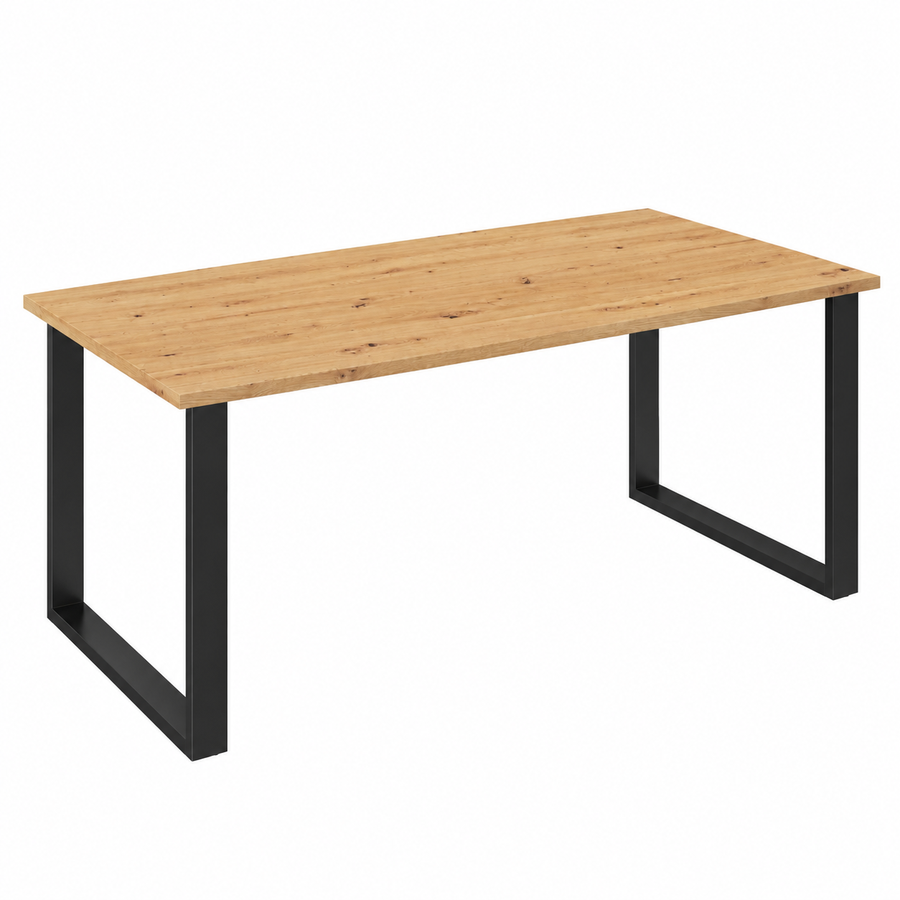 Table à manger MONZA 185 × 90 cm – Chêne artisan – studio nuveria