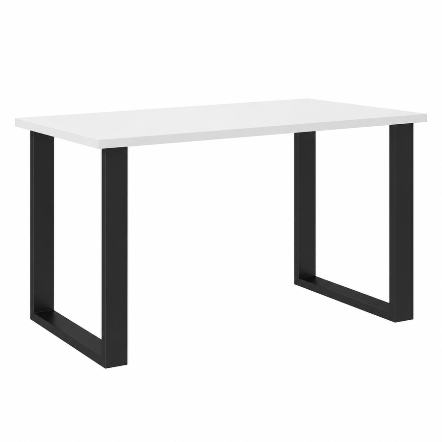 Table à manger MONZA 138 × 67 cm – Blanc – studio nuveria