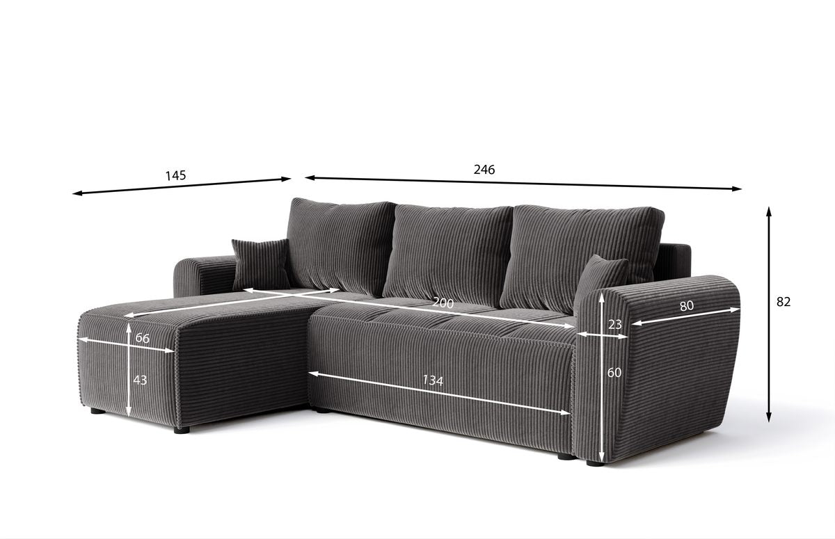Canapé d'angle RIKO – studio nuveria