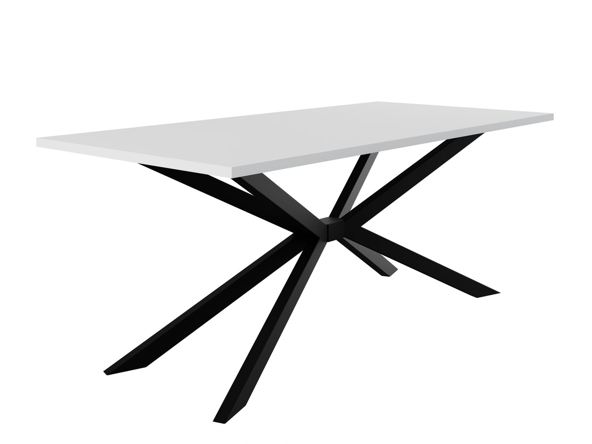 Table à manger RAVELLO 185 × 90 cm – Blanc – studio nuveria