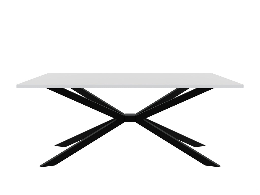 Table à manger RAVELLO 185 × 90 cm – Blanc – studio nuveria