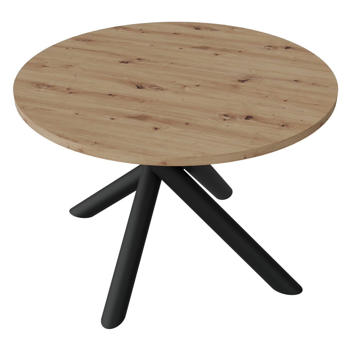 Table ronde AMALFI 110 cm – Chêne artisan – studio nuveria