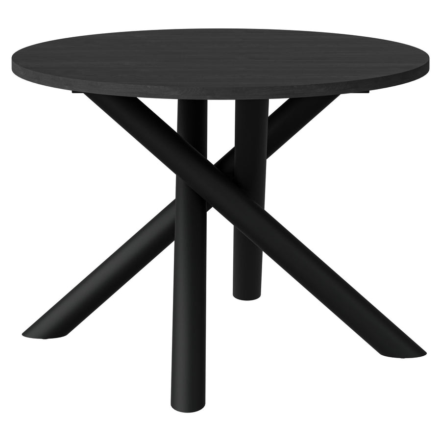 Table ronde AMALFI 110 cm – Frêne noir – studio nuveria