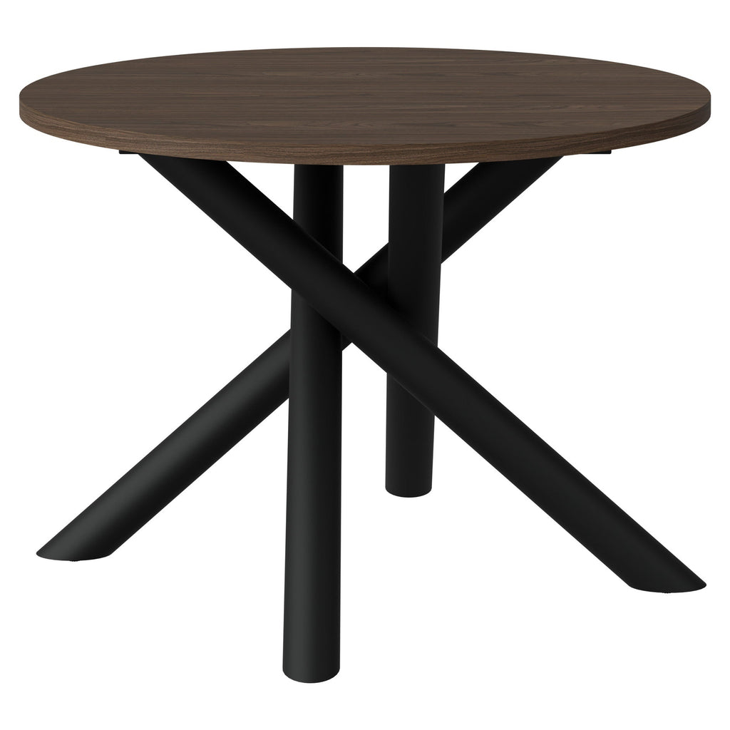 Table ronde AMALFI 110 cm – Noyer – studio nuveria